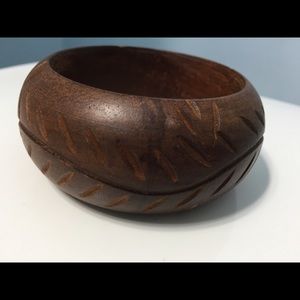 Engraved Wooden Bracelet